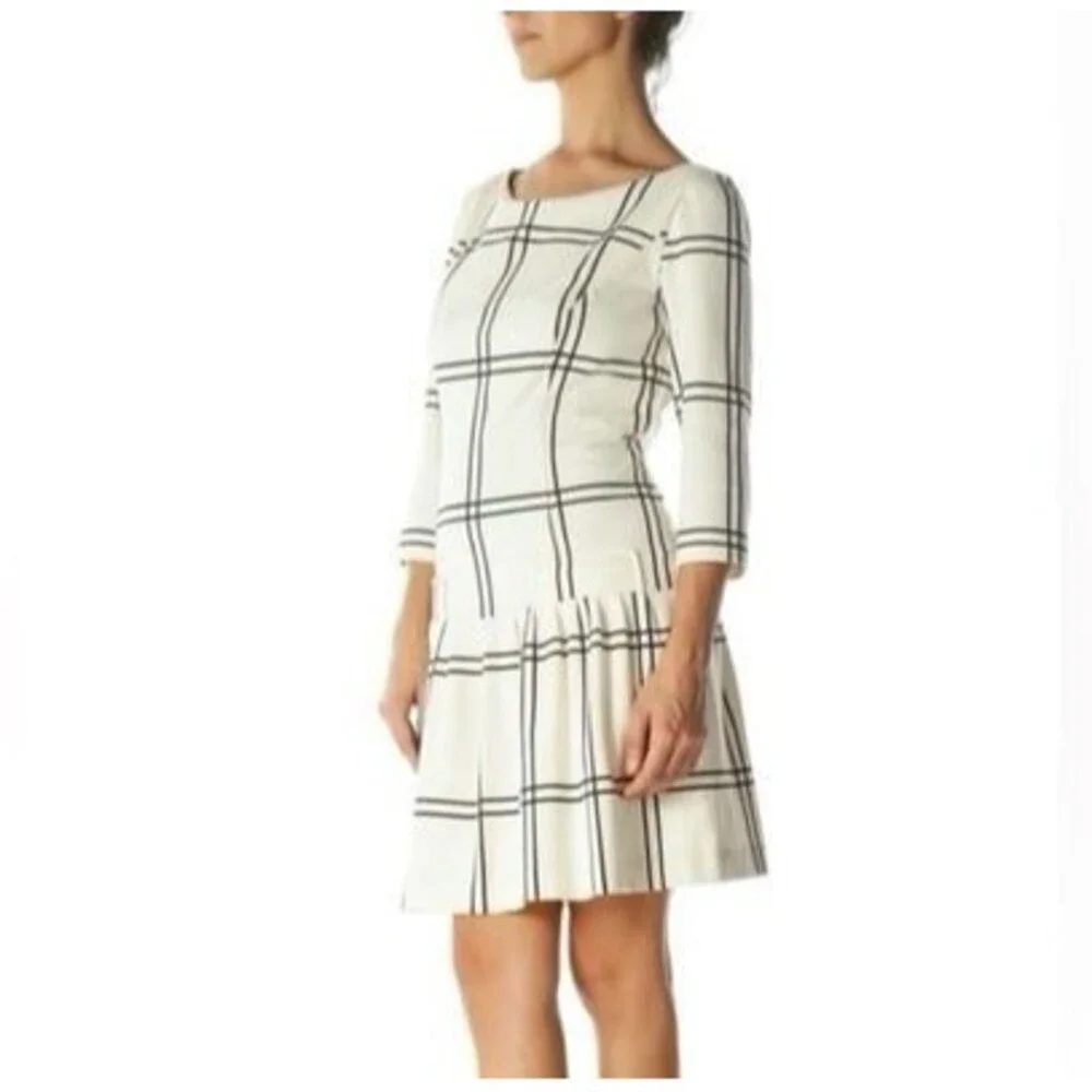 plaid drop waist dress Moon River Hawthorne Drop Waist Plaid Mini Dress | Wild Dove Boutique main image 0